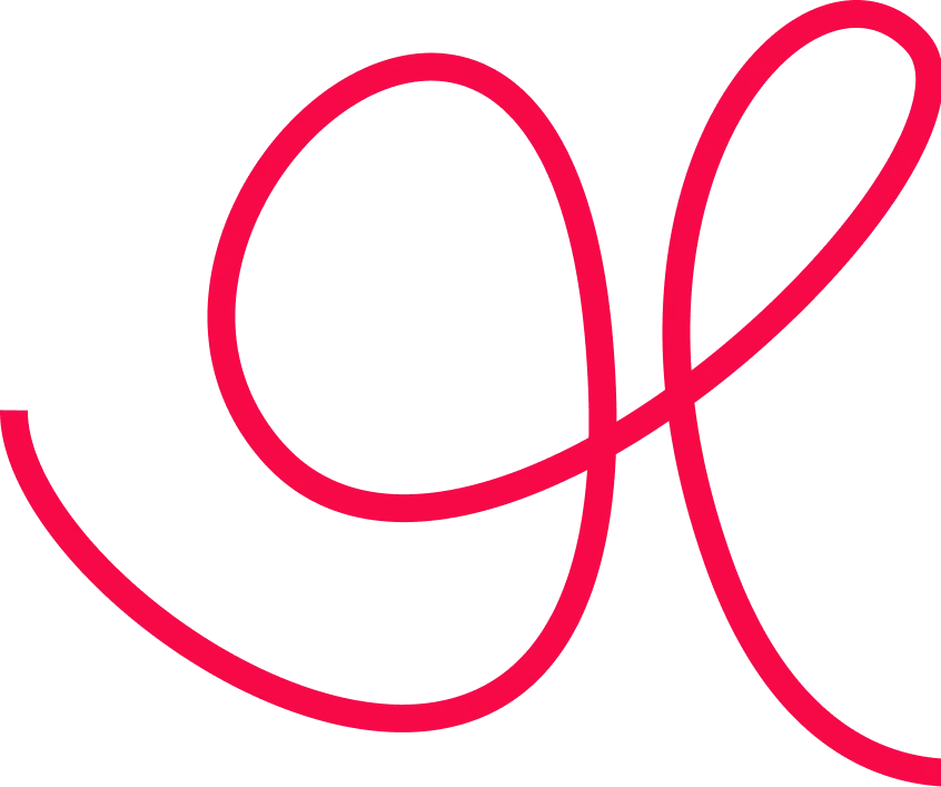 Letra cursive roja en un fondo blanco Servicio de casillero internacional ÁgilBox facilita la recepción de paquetes desd